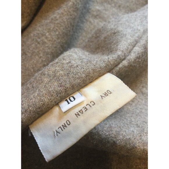 Vintage Saxton Hall Womens Trench Coat Size 10 Detachable Liner Belt Tan Neutral - Picture 6 of 14